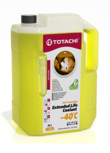 Антифриз TOTACHI ELC Yellow -50С 4 л