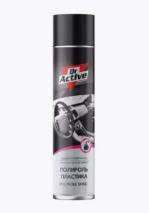 Полироль пластика салона, Dr. Active, парфюм, 400 мл