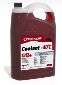 Антифриз TOTACHI NIRO Coolant RED -40 C G12+ 5 л