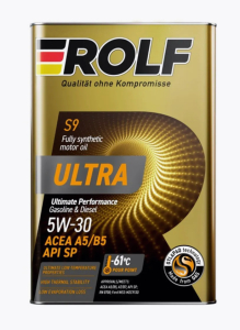 Моторное масло Rolf Ultra 5w30 A5/B5 синт. SP металл 4л 