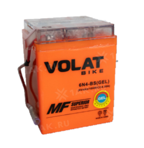 Аккумулятор VOLAT МОТО 4 Ah 6N4-BS(MF) L+ Китай