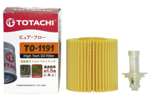 Фильтр масляный TOTACHI TO-1191 O-118 04152-31090 MANN HU 7019 z