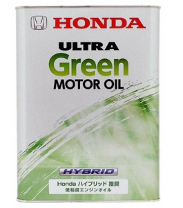 Моторное масло для гибридов HONDA ULTRA MOTOR Green 4 л