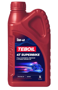 Моторное масло Teboil 4T Superbaike 10W40 1 л