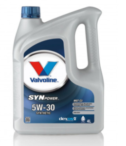 Моторное масло Valvoline Synpower MST C3, синт., 5W30 4 л