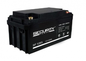 Аккумулятор Security Force SF 12V65 350х167х174