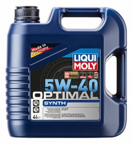 М/масло LiquiMoly Optimal Synth 5W40 4 л