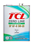 Моторное масло TCL Zero Line Fully Synth, Fuel Economy, SP, GF-6, 0W20 4 л