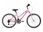 Велосипед Stinger 24" Latina 18-скор. 12" женск. розовый 