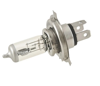 Лампа MTF Light 12-60/55 Вт H4, галогеновая HS1204