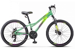 Велосипед Stels 24" Navigator 465 MD неоновый-лайм/синий 11" 