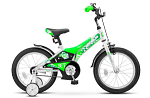 Велосипед Stels 16" Jet Z010 голубой/зеленый 9" 