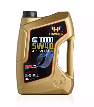 Масло моторное Havens Triple C SAE 5W40 API SN PLUS, SN/CF, ACEA A3/B4 5L