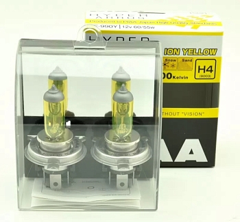 Лампа накаливания автомобильная PIAA BULB HYPER ARROS 2500K HE-990Y H4