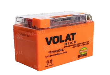 Аккумулятор VOLAT МОТО 10 Ah YTZ10S-(iGEL) L+ Китай