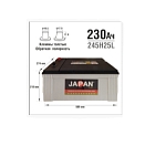 Аккумулятор JAPAN STAR 245H52 230 Ah L оп