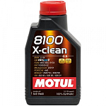 MOTUL 8100 X-Clean GEN2 SAE 5W40 100% synt 1л