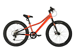 Велосипед Novatrack 24" Dozer STD, сталь, 12" оранжевый