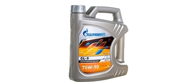 Масло трансмиссионное Gazpromneft GL-4 80W-90 (4 л. /3,582 кг)
