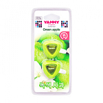Ароматизатор Kolibriya Yammy на дефлектор жидкий "Green Apple"