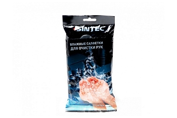 Влажные салфетки Sintec для очистки рук