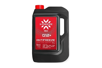 Антифриз X-FREEZE G12+, в п/э кан. 5кг (-)