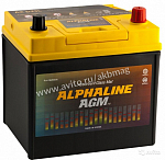 Аккумулятор AlphaLine AGM AX D26L 75 оп Ah Юж.Корея 