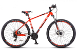 Велосипед Stels 29" Navigator 930 MD V010 неоновый-красный/чёрный 20,5"