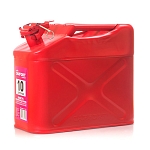 Канистра "CARFORT" сталь вертикальная антикор. покрытие, горловина с зажимом, 10L